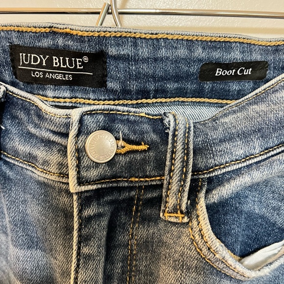 Judy Blue High Waist Patch Bootcut - Picture 2 of 2